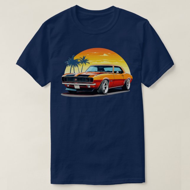 Chevy Camaro T Shirt (Design framsida)