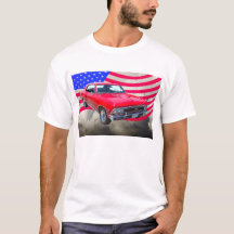 Chevy Chevelle SS 396 med amerikansk Flagga