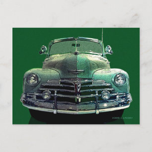 Chevy Conversible Vykort