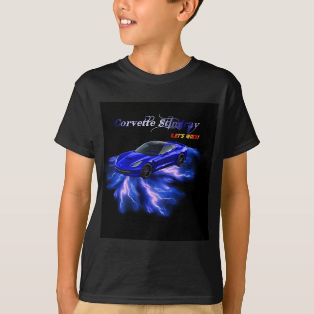 Chevy: Corvette Stingray 2013 Tee Shirt (Framsida)
