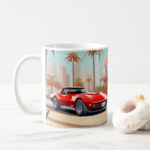 Chevy Corvette Stingray Coffee Mugg