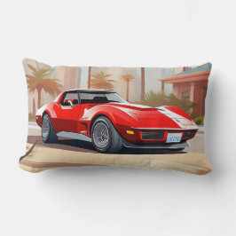Chevy Corvette Stingray Lumbar Pillow Lumbarkudde
