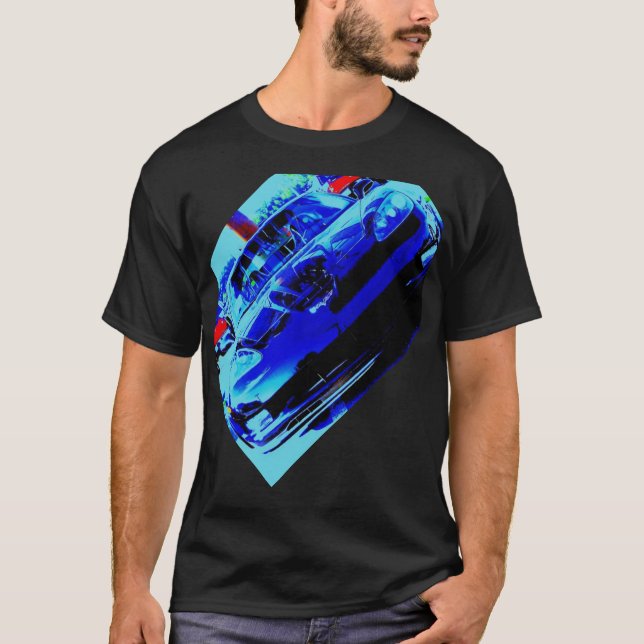 Chevy Corvette Z06 t-skjorta Tee Shirt (Framsida)