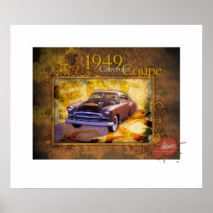 Chevy Coupe 1949 Poster