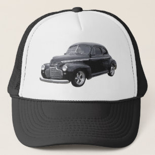 Chevy för svart 41 Coupe Truckerkeps