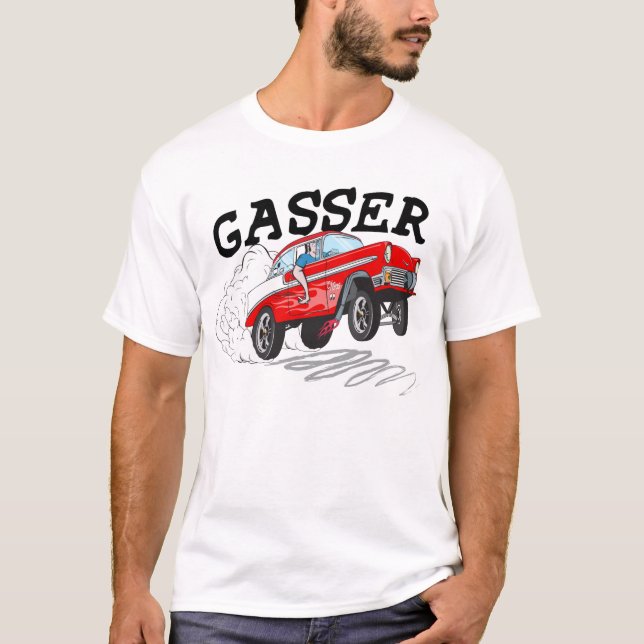 Chevy gasser t shirt (Framsida)
