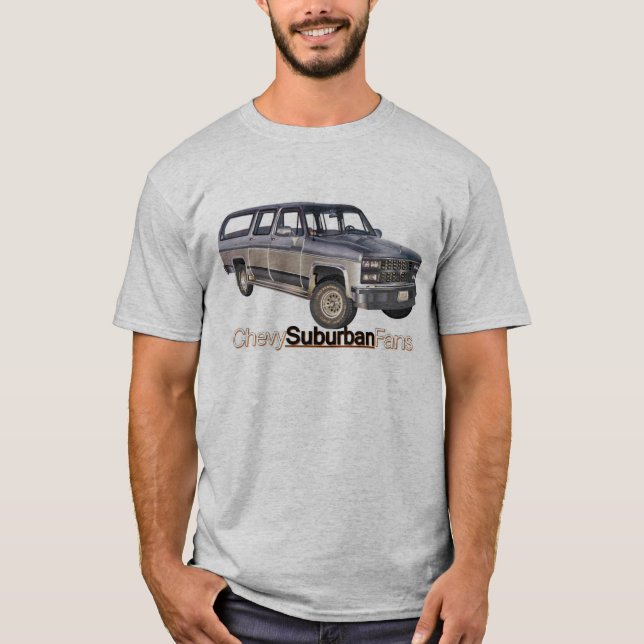 Chevy grå färg t-shirt (Framsida)