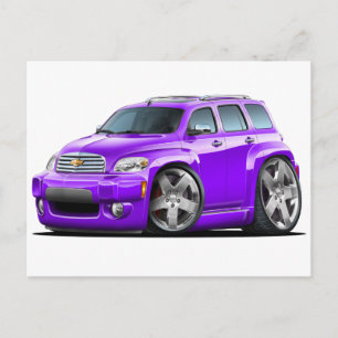 Chevy HHR Lila Lastbil Vykort