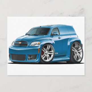 Chevy HHR S Teal Panel Lastbil Vykort