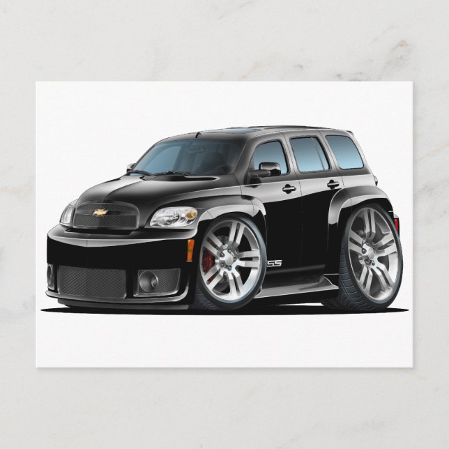 Chevy HHR SS Black Lastbil Vykort (Framsida)