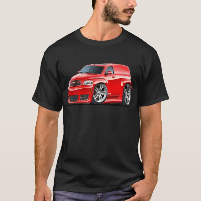 Chevy HHR SS röd panellastbil Tee Shirt (Framsida)