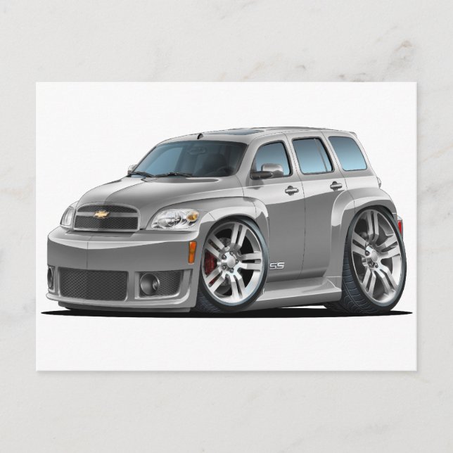 Chevy HHR SS SS Silver Lastbil Vykort (Framsida)