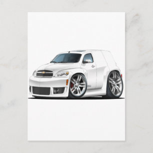 Chevy HHR SS White Panel Lastbil Vykort