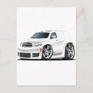 Chevy HHR SS White Panel Lastbil Vykort