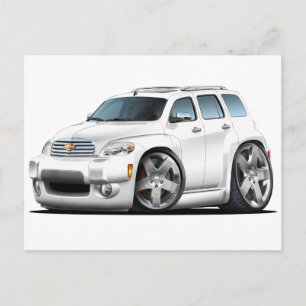 Chevy HHR White Lastbil Vykort