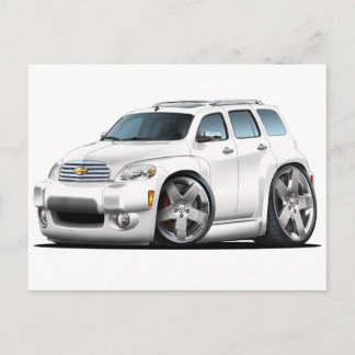 Chevy HHR White Lastbil Vykort