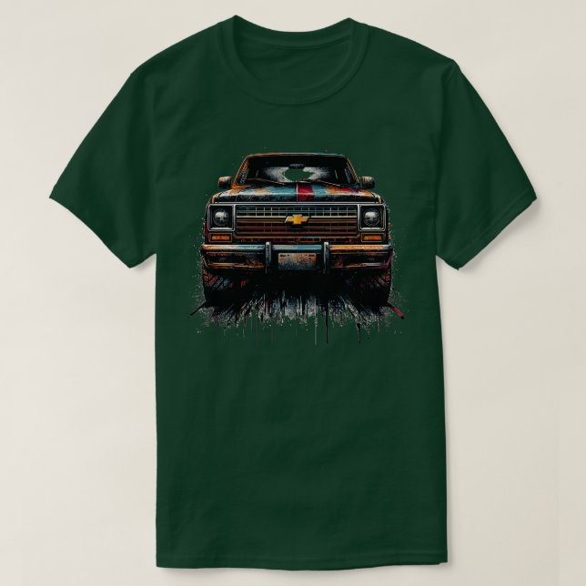 Chevy K5 Blazer T Shirt (Design framsida)