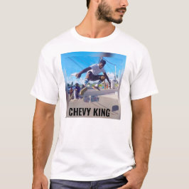 CHEVY KUNG SKATEBOARD T-Shirt