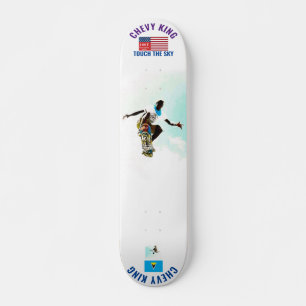 CHEVY KUNG TOUCH HIMLAR 7 3/4-tums Skateboard Deka