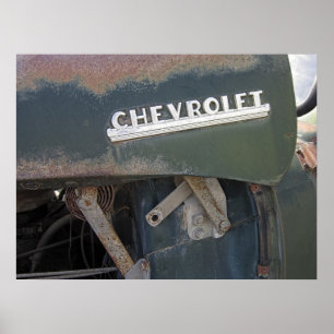 CHEVY LASTBIL 1950 POSTER