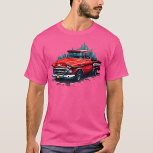 Chevy lastbil 1957 t shirt