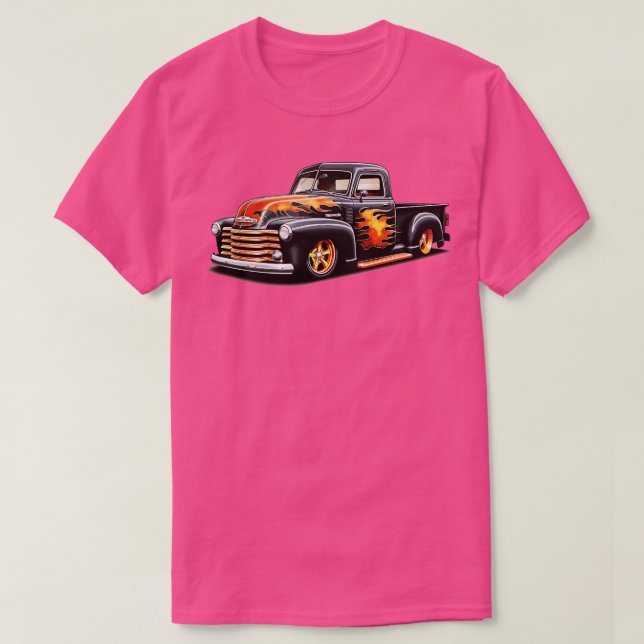Chevy lastbil älskare t shirt (Design framsida)