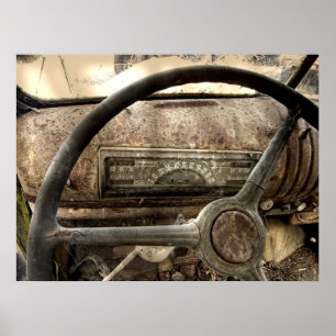 CHEVY LASTBIL DASH 1946 POSTER