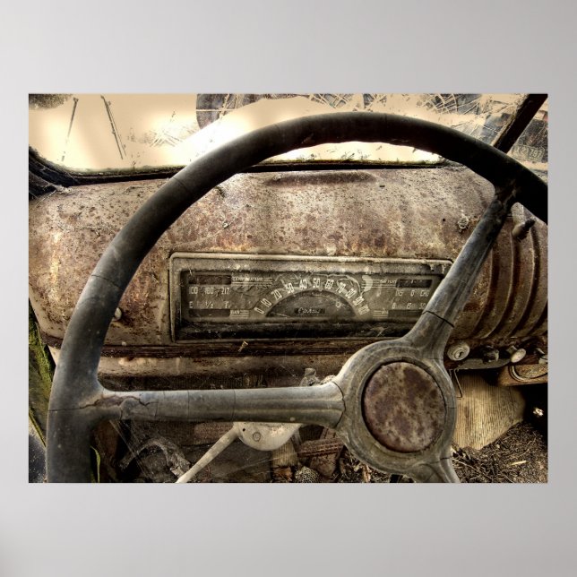 CHEVY LASTBIL DASH 1946 POSTER (Framsidan)