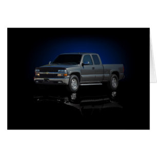 Chevy lastbil hälsningskort
