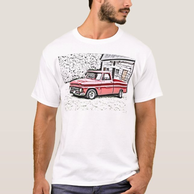 Chevy lastbil tee shirt (Framsida)