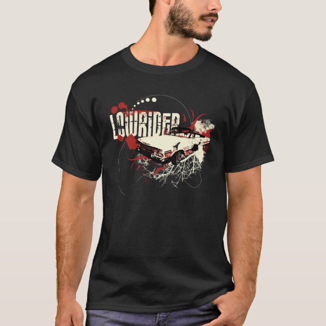 Chevy Lowridert-skjorta Tee Shirt (Framsida)
