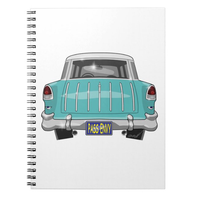 Chevy Nomad 1955 Anteckningsbok (Framsidan)