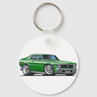Chevy Nova Grönt Car Nyckelring