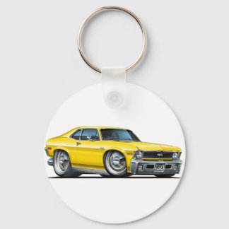 Chevy Nova Gult Car Nyckelring
