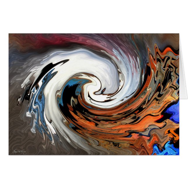 Chevy på Rezen Hälsningskort (Framsidan Horizontal)