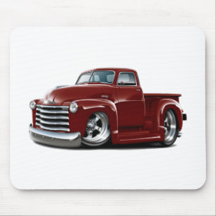 Chevy rödbrun lastbil 1950-52 musmatta