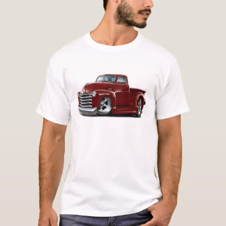 Chevy rödbrun lastbil 1950-52 tröja