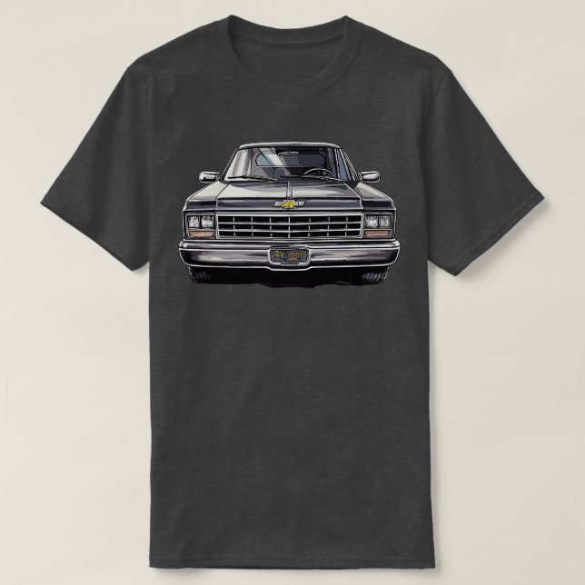 Chevy Silverado 5 T Shirt (Design framsida)
