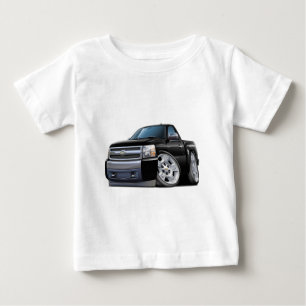 Chevy Silverado svartlastbil Tee