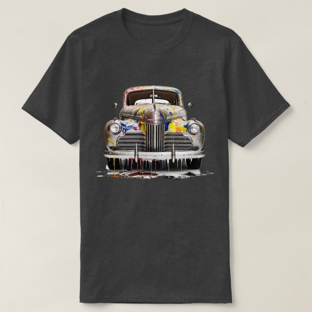 Chevy Speciell Deluxe-färg T Shirt (Design framsida)