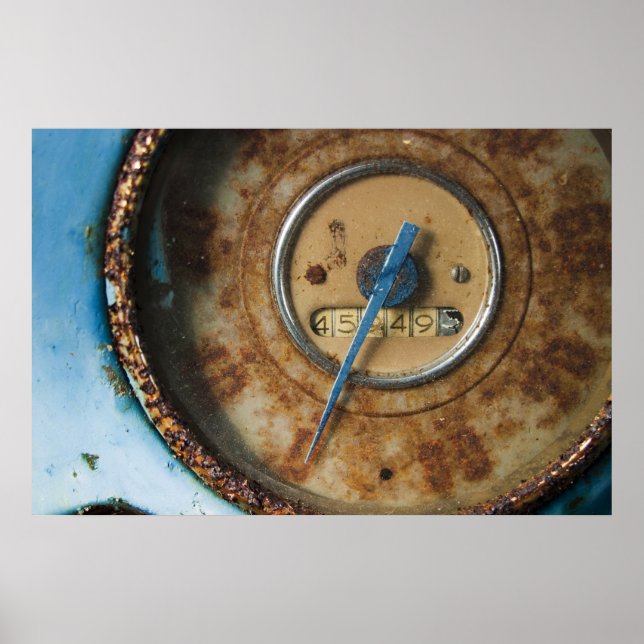 Chevy Speedometer Poster (Framsidan)