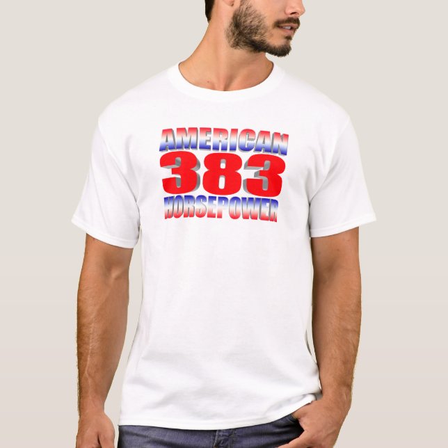 chevy stroker 383 tee (Framsida)