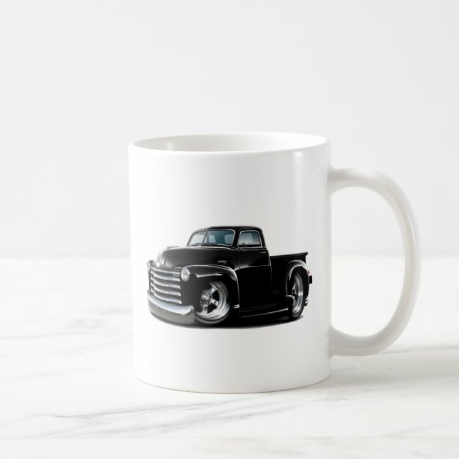 Chevy svartlastbil 1950-52 kaffemugg (Höger)