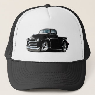 Chevy svartlastbil 1950-52 truckerkeps