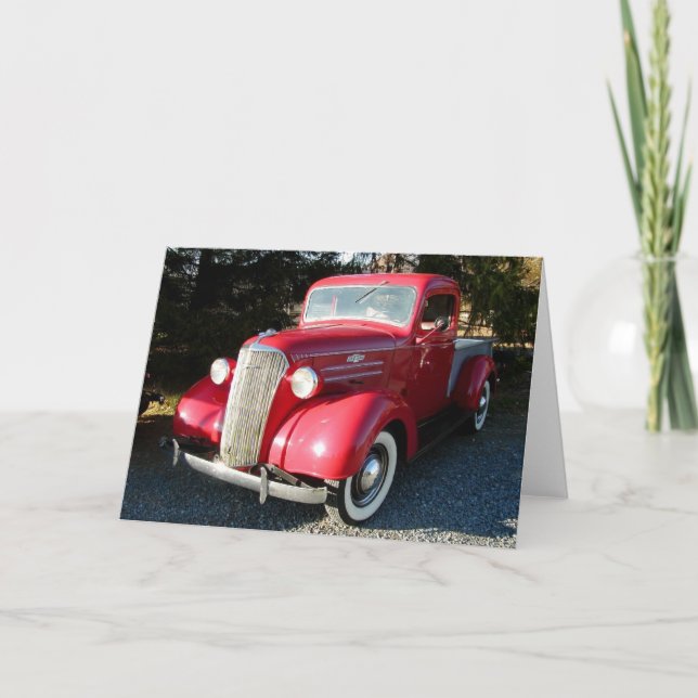 Chevy uppsamling 1937 kort (Framsida)