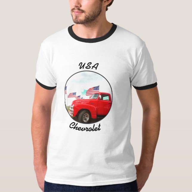Chevy uppsamling 1954 t shirt (Framsida)