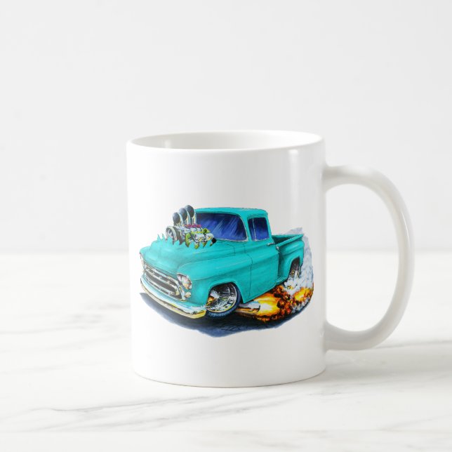 Chevy uppsamlingsturkos 1957 kaffemugg (Höger)