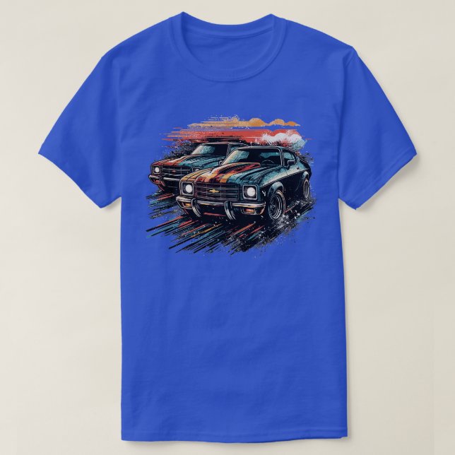 Chevy Vega 1 T Shirt (Design framsida)
