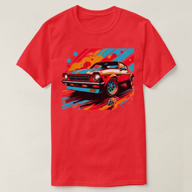 Chevy Vega 2 T Shirt (Design framsida)