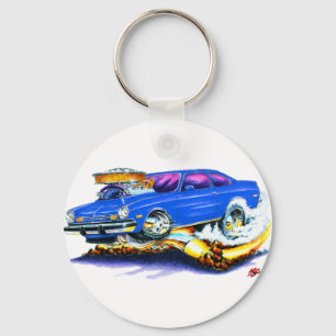 Chevy Vega Blue Car Nyckelring